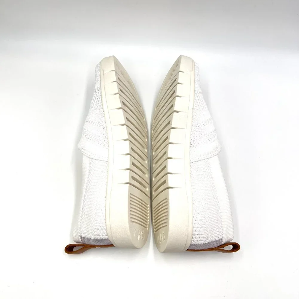 Ryka Womens Hera White Knit Slip On Comfort‎ Casual Sneakers Shoes 5.5M - Picture 8 of 12